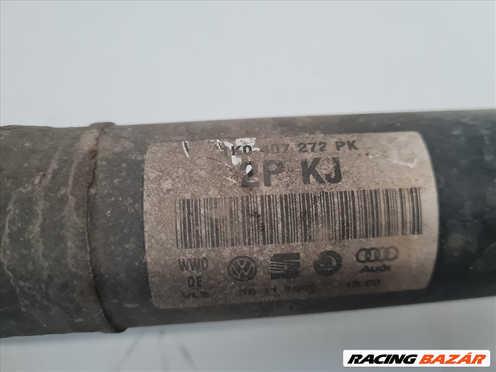 Volkswagen Golf VI jobb féltengely (DSG) (14107) 1k0407272pk 5. kép