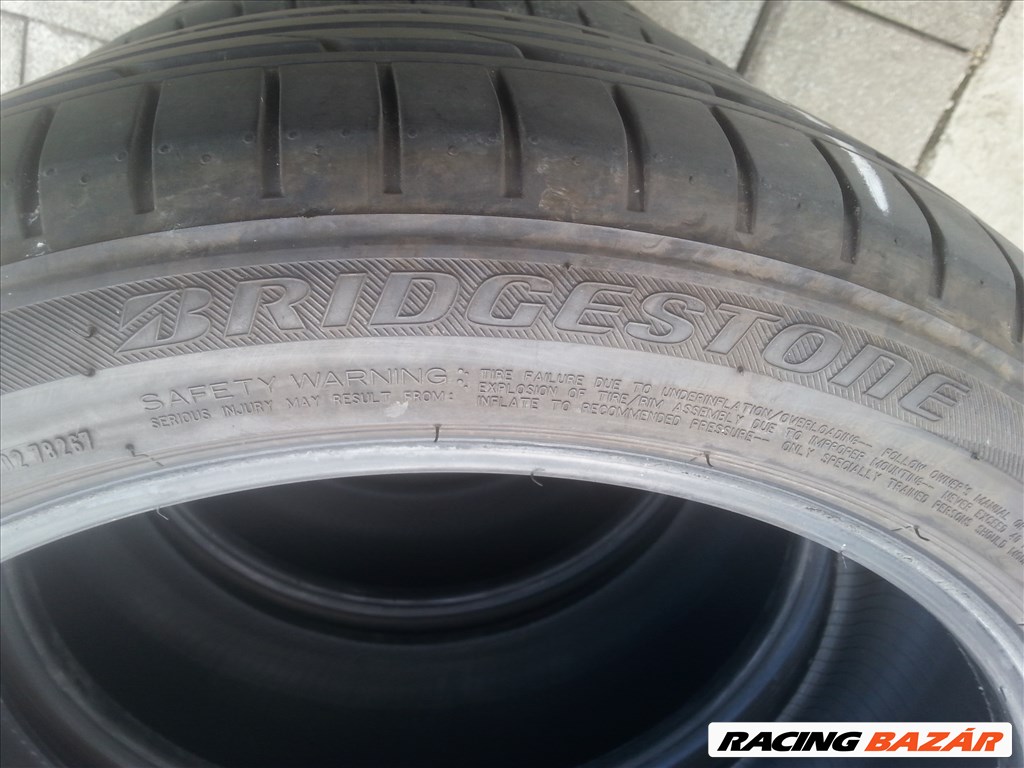  225/45R19 Bridgestone Potenza S001 defekttűrő nyári gumi  7. kép