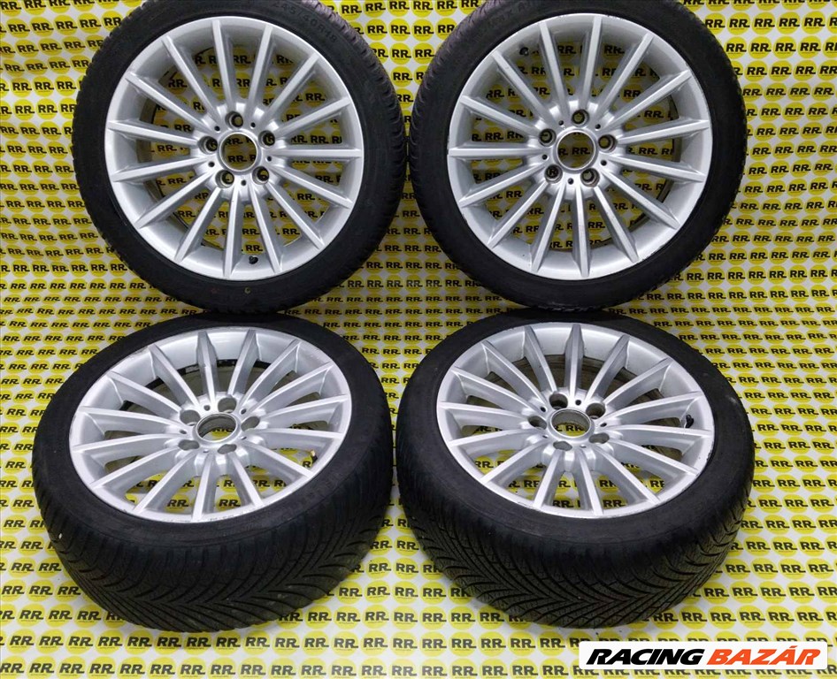 BMW STYLE 237 18" használt (gyári felni) alufelni, rajta eldobós gumi  1. kép