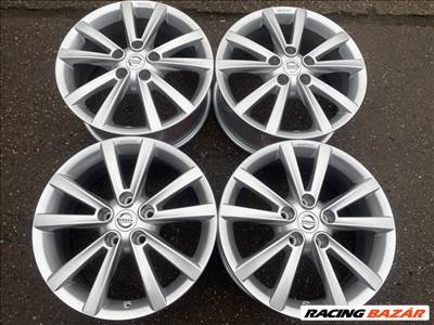 4db gyári 17" Nissan DEMO alufelni. (3638)
