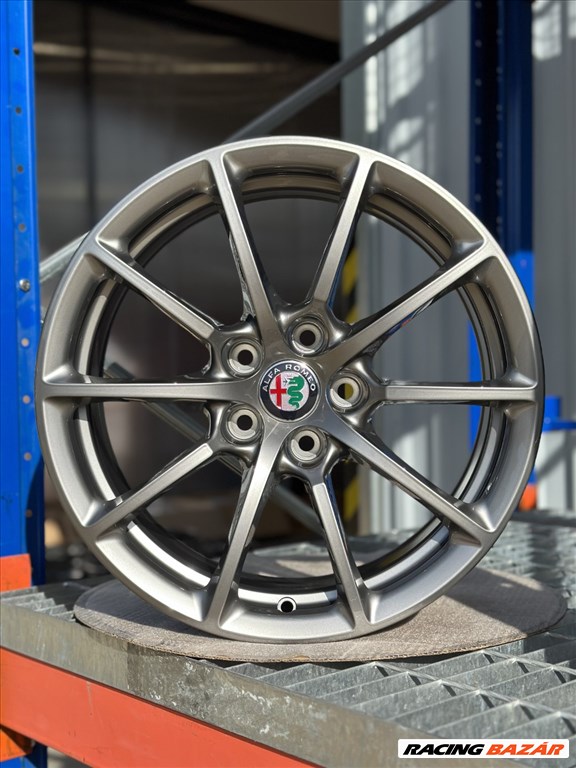 R17 5x110 Original Alfa Romeo STELVIO 8J ET34 gyári extra könnyű új alufelnik  2. kép
