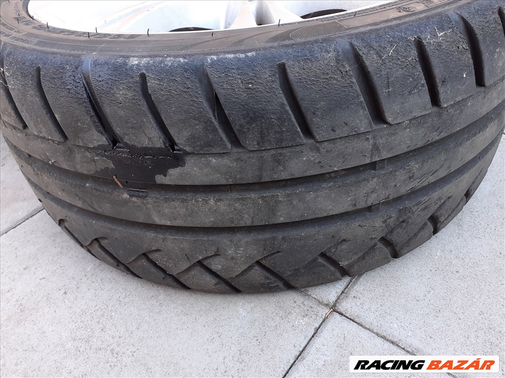  5x120 lyukosztású 18" használt (gyári felni) alufelni, rajta 265/35 használt gumi  2. kép