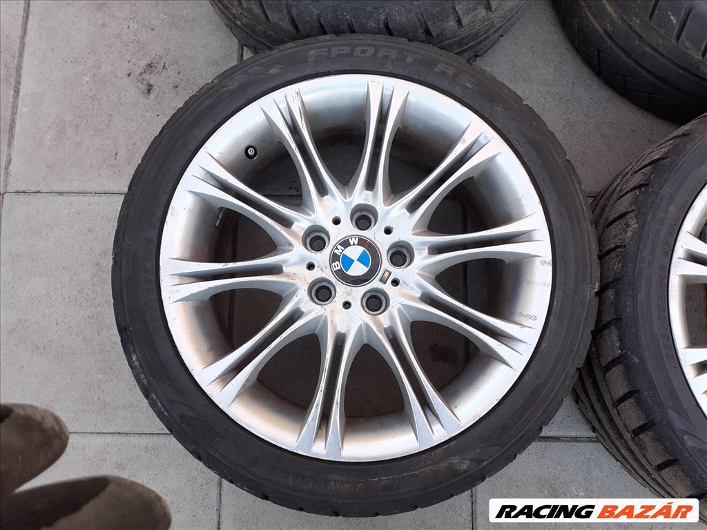  5x120 lyukosztású 18" használt (gyári felni) alufelni, rajta 265/35 használt gumi  4. kép