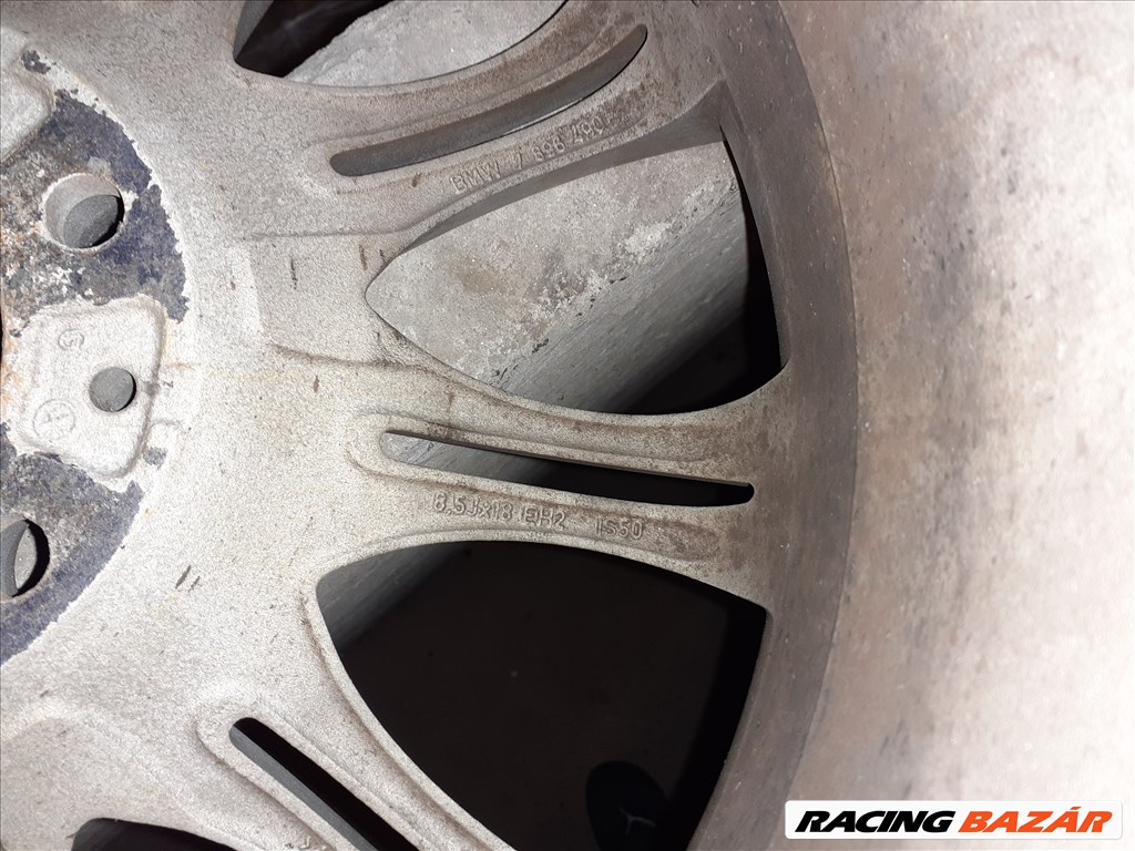  5x120 lyukosztású 18" használt (gyári felni) alufelni, rajta 265/35 használt gumi  5. kép