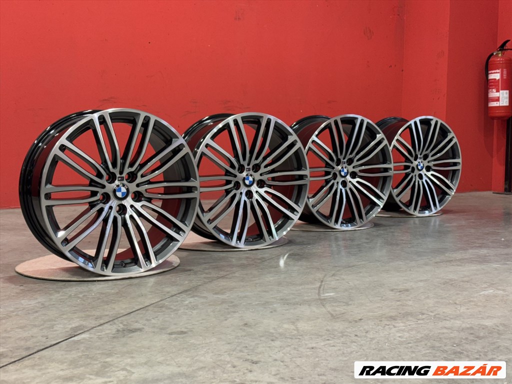 R19 5x112 Original BMW Style M664 - 664M - 5 series G30 G31  kétszéles gyári alufelnik, 2. kép