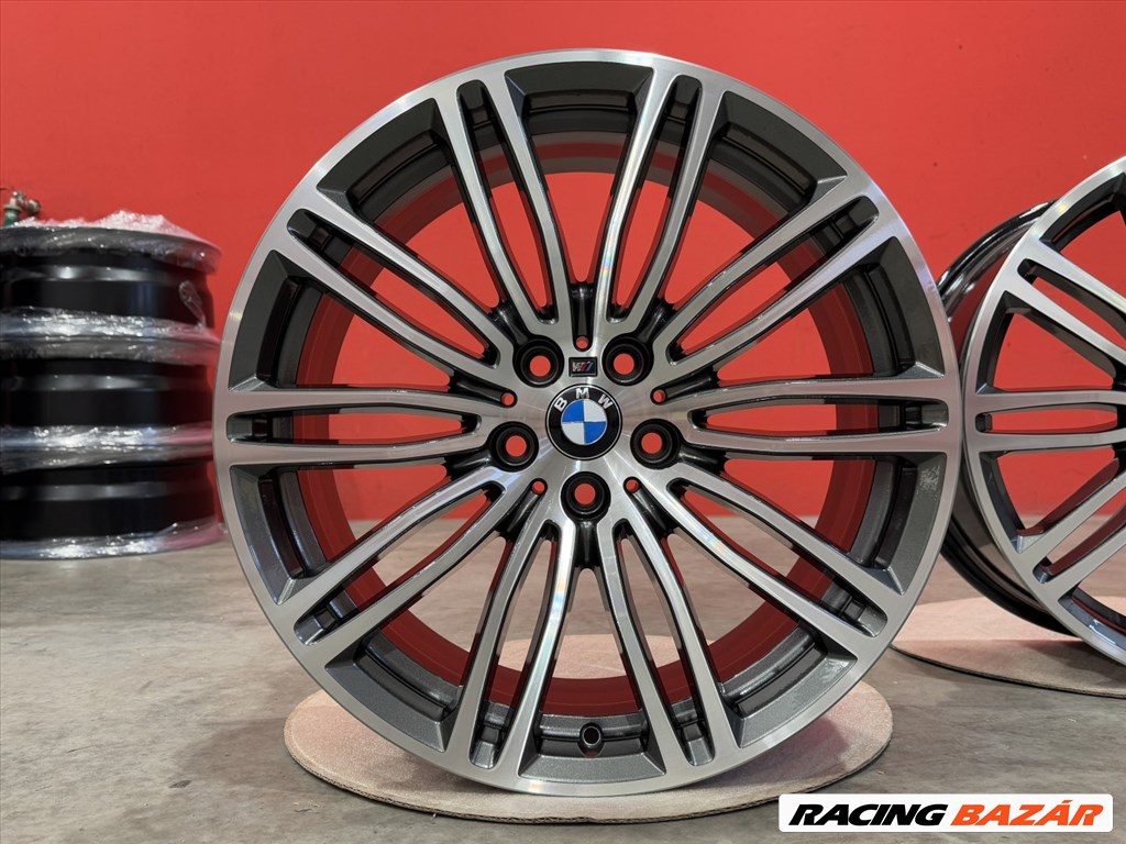 R19 5x112 Original BMW Style M664 - 664M - 5 series G30 G31  kétszéles gyári alufelnik, 3. kép