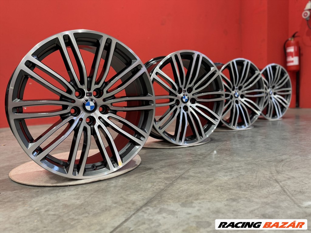 R19 5x112 Original BMW Style M664 - 664M - 5 series G30 G31  kétszéles gyári alufelnik, 4. kép