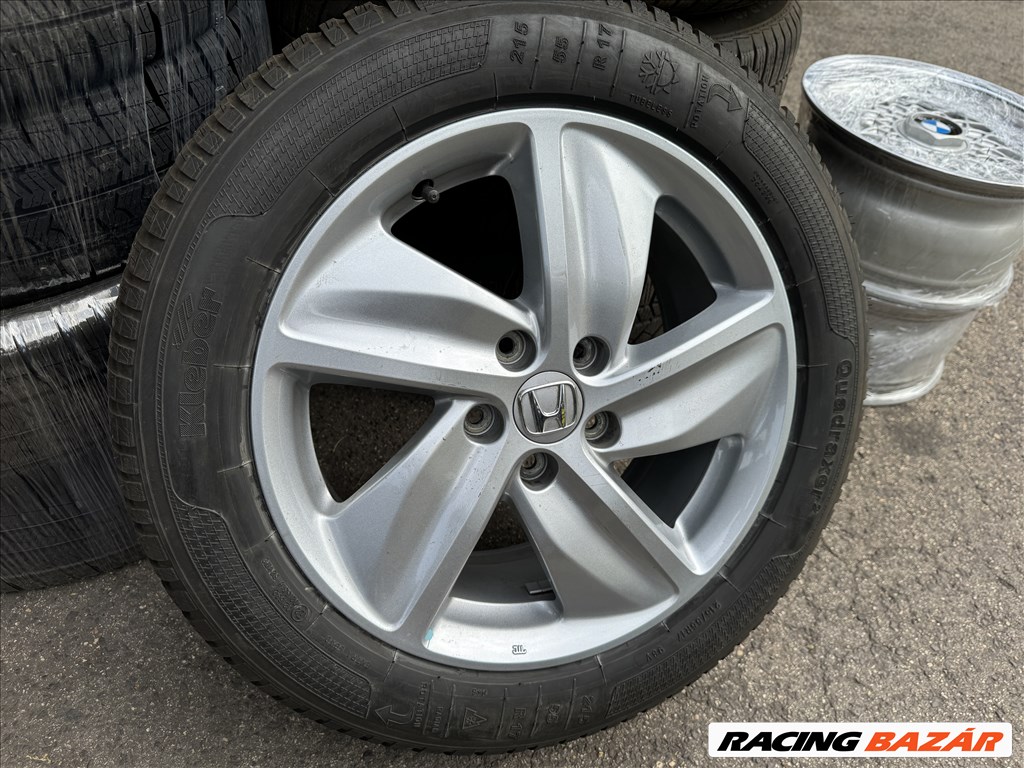Honda gyári HRV 7X17-es 5X114,3-as ET55 könnyűfém felni garnitura eladó 2. kép