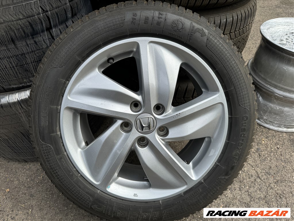 Honda gyári HRV 7X17-es 5X114,3-as ET55 könnyűfém felni garnitura eladó 4. kép