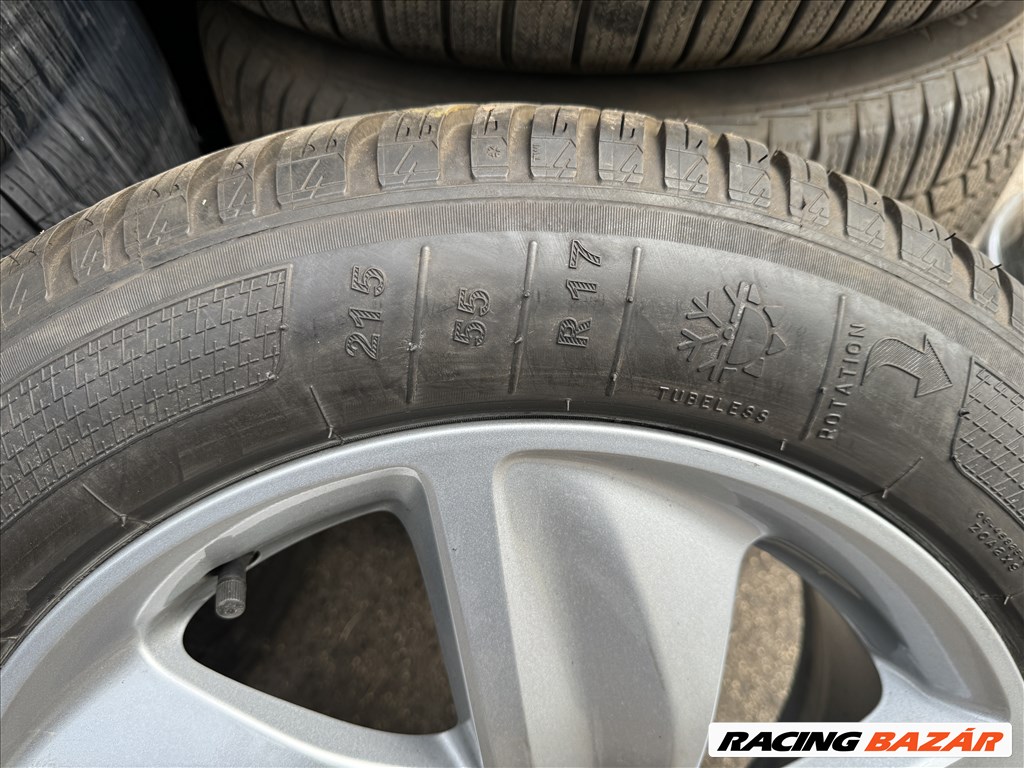 Honda gyári HRV 7X17-es 5X114,3-as ET55 könnyűfém felni garnitura eladó 5. kép