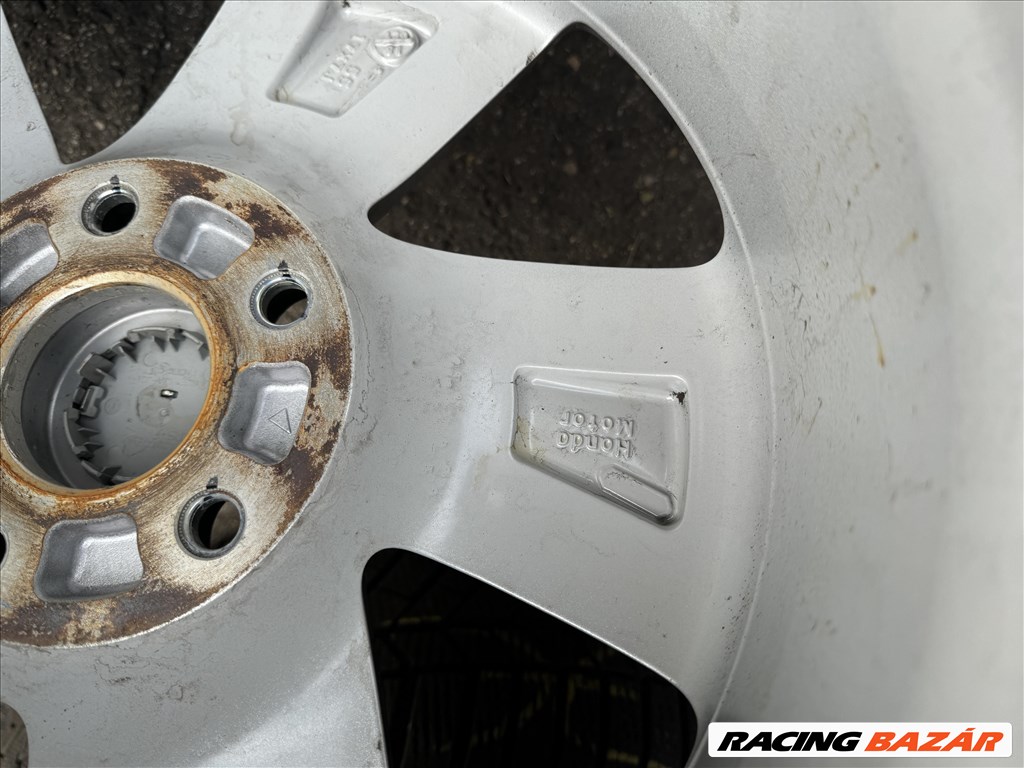 Honda gyári HRV 7X17-es 5X114,3-as ET55 könnyűfém felni garnitura eladó 7. kép