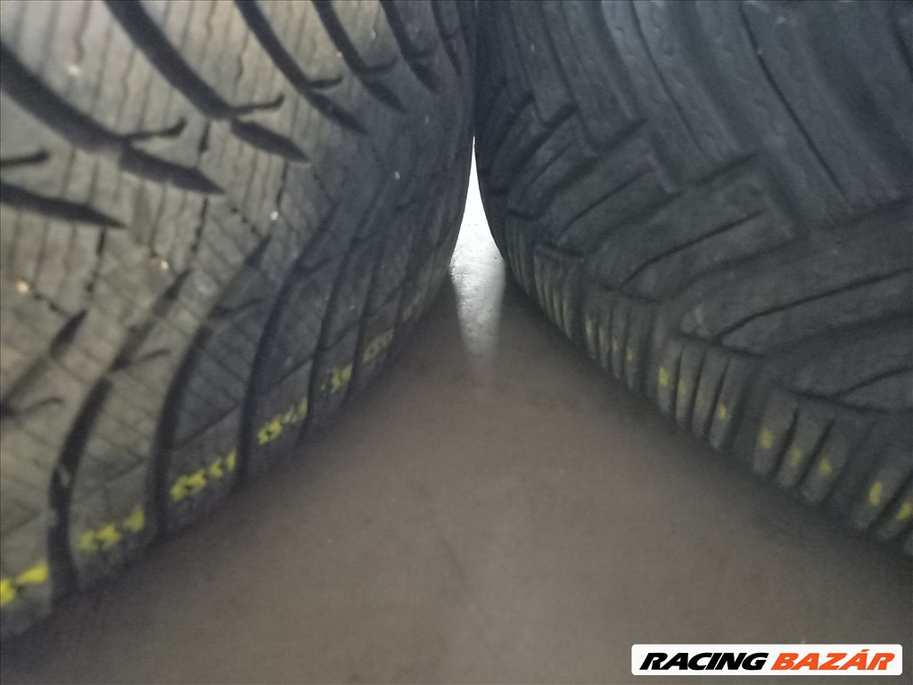  VW Tiguan 5x112-as 6.5x 16" használt (gyári felni) lemezfelni 215/65R16 télivel Sxx2 4. kép