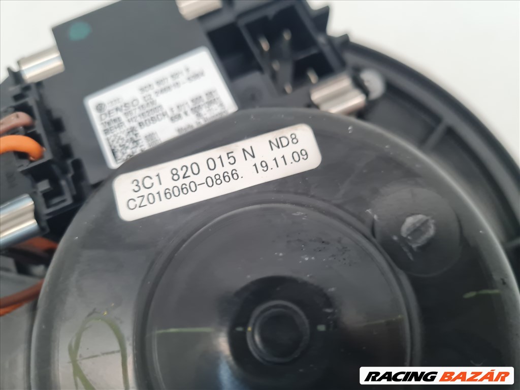 Volkswagen Golf VI fűtőmotor (14120) 3c0907521f 3c1820015n 6. kép