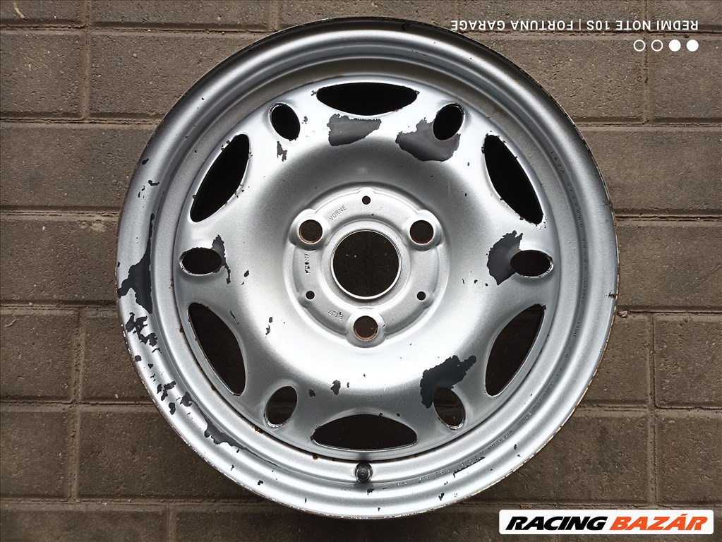 3x112 15" Smart ForTwo (W450) használt lemezfelni garnitúra (R575) 3. kép