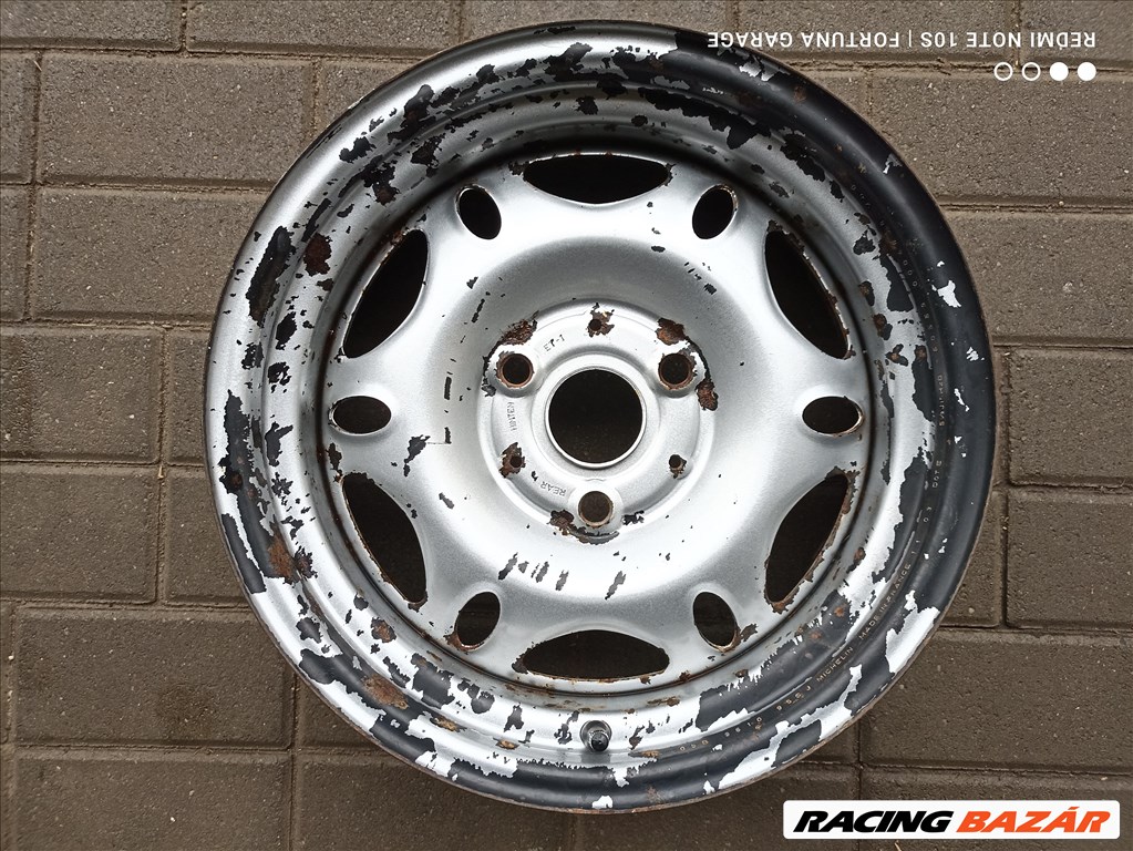 3x112 15" Smart ForTwo (W450) használt lemezfelni garnitúra (R575) 5. kép