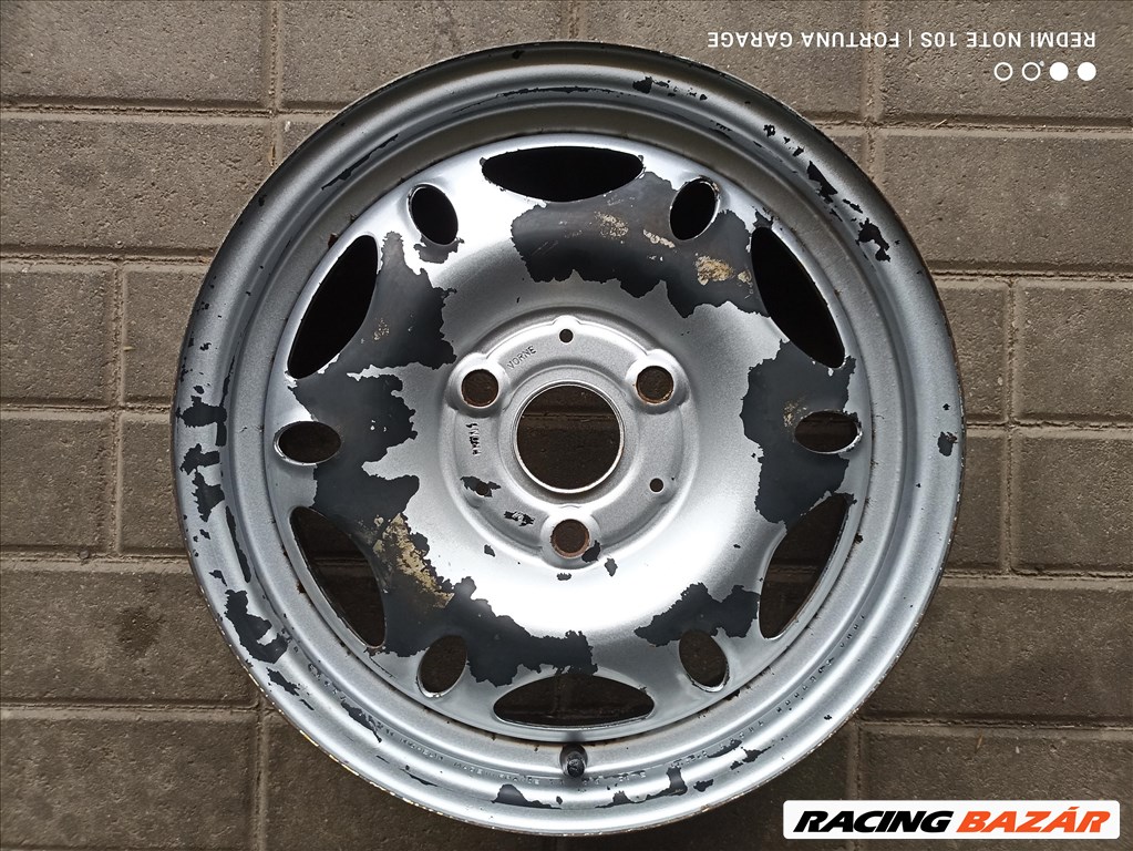 3x112 15" Smart ForTwo (W450) használt lemezfelni garnitúra (R575) 6. kép