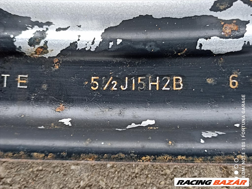 3x112 15" Smart ForTwo (W450) használt lemezfelni garnitúra (R575) 7. kép