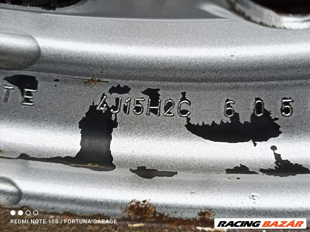 3x112 15" Smart ForTwo (W450) használt lemezfelni garnitúra (R575) 9. kép
