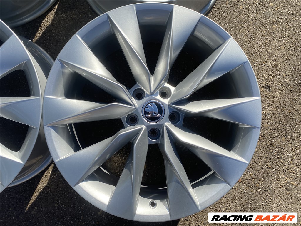 4db gyári 19" Skoda Superb - Octavia - Kodiaq alufelni. (3679) 2. kép