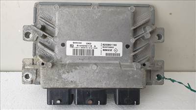 510865 Renault Modus 2008, Motorvezérlő, ECU, S120202116A, 8200851165,  Continental.