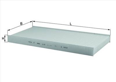 MAHLE LA 252 - pollenszűrő MERCEDES-BENZ