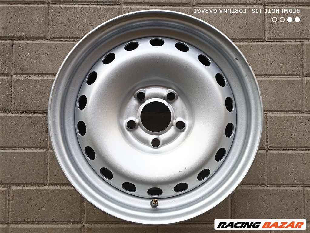 5x108 15" Peugeot/ Citroen újszerű lemezfelni garnitúra (R563) 5. kép