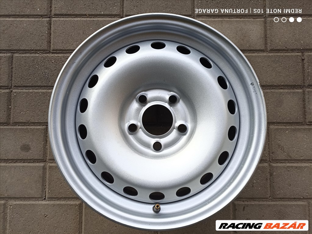 5x108 15" Peugeot/ Citroen újszerű lemezfelni garnitúra (R563) 4. kép