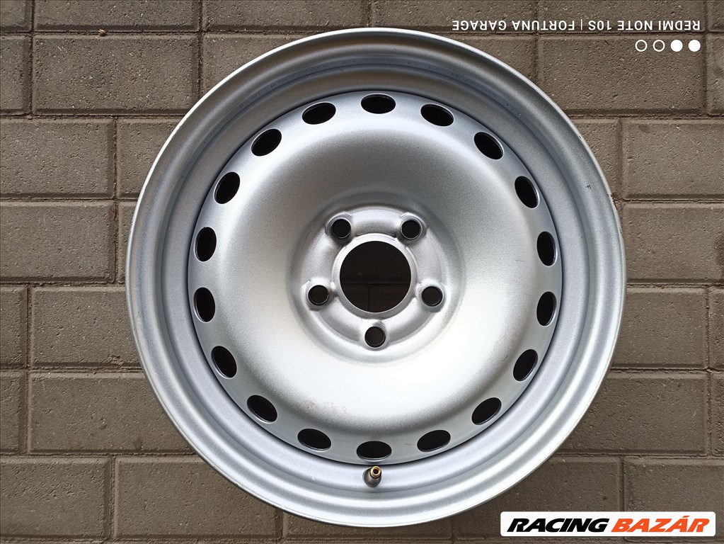 5x108 15" Peugeot/ Citroen újszerű lemezfelni garnitúra (R563) 6. kép