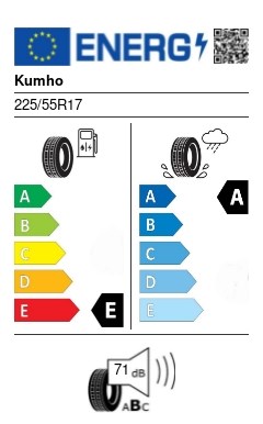 Kumho PS71 Ecsta 225/55 R17 97Y nyári gumi 2. kép