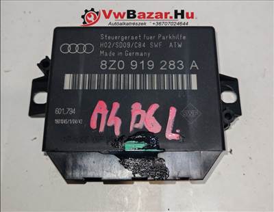 Vonóhorog elektronika  AUDI A4 B6  8z0919283a 8Z0919283A