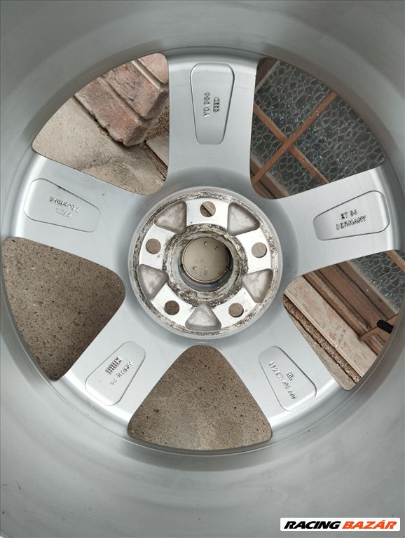 Audi gyári alufelni, 5x112, 7.5x18, 57.1, et54 5. kép