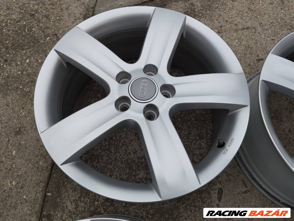 Audi gyári alufelni, 5x112, 7.5x18, 57.1, et54 6. kép