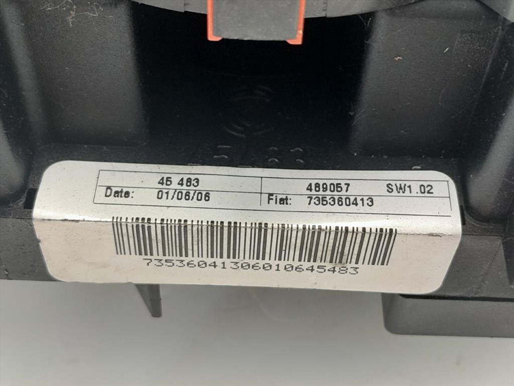 Fiat Albea, Strada légzsákos, tripes bontott kormánykapcsoló 735360413 3. kép
