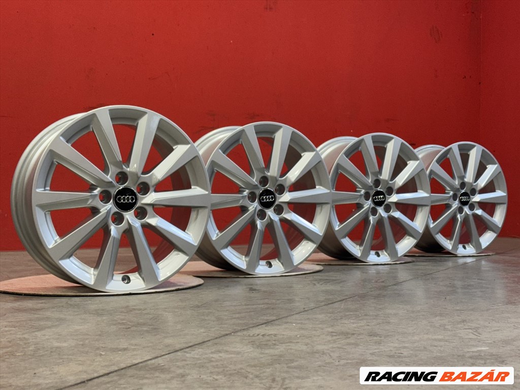 R16 5x100 Original Audi A1 6.5J ET40 új gyári felnik alufelnik 16"  2. kép