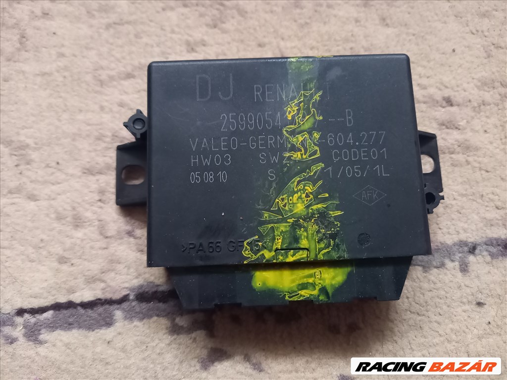 Renault Mégane III, Renault Fluence PDC parkradar vezérlő elektronika 259905417r 1. kép