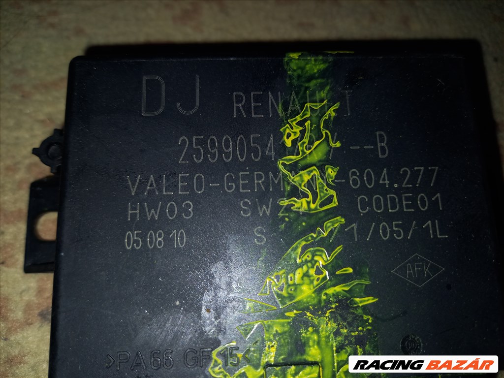 Renault Mégane III, Renault Fluence PDC parkradar vezérlő elektronika 259905417r 2. kép