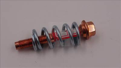 Suzuki Swift kipufogó rögzítő csavar +  rugó első leömlőhöz 1.0-1.3 1990-2003 (09119-10041)