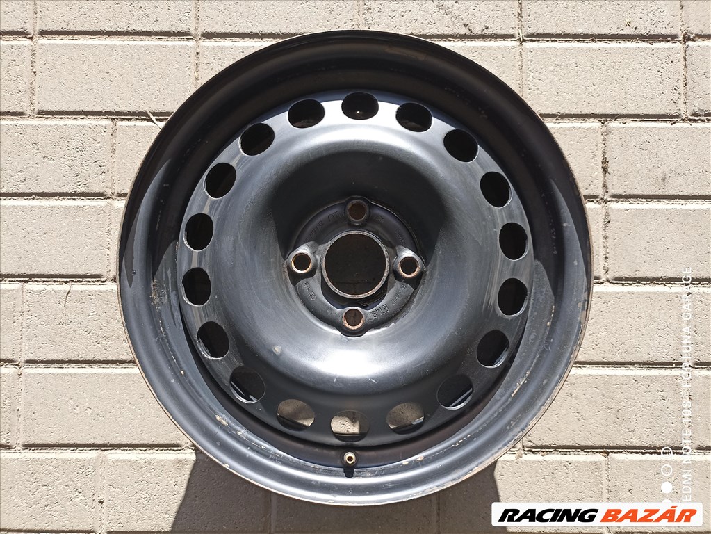 4x100 15" Opel használt lemezfelni garnitúra (R592) 5. kép