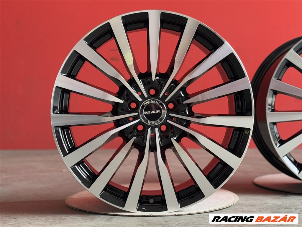 R20 5x112 (66,6) MAK KRONE BLACK MIRROR 9.5J ET40 új alufelnik 2. kép