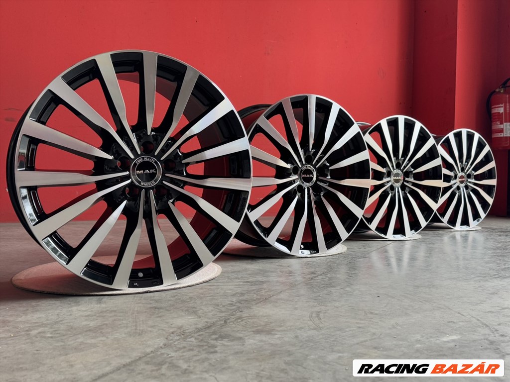 R20 5x112 (66,6) MAK KRONE BLACK MIRROR 9.5J ET40 új alufelnik 5. kép