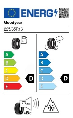 Goodyear UltraGrip Cargo 225/65 R16C 112/110T M+S 3PMSF kisteher téli gumi 2. kép
