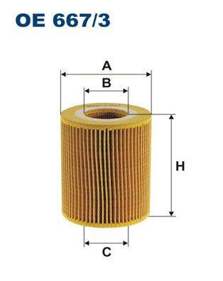 olajszűrő FILTRON OE 667/3 for FORD, LAND ROVER, CITROËN, JAGUAR, …