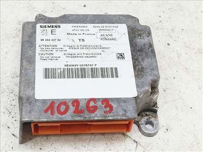 PEUGEOT 307 (3A/C) 1.6 16V Légzsák Elektronika #10264# 5WK42908