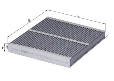 MAHLE LAK 234 - pollenszűrő ALPINA BMW