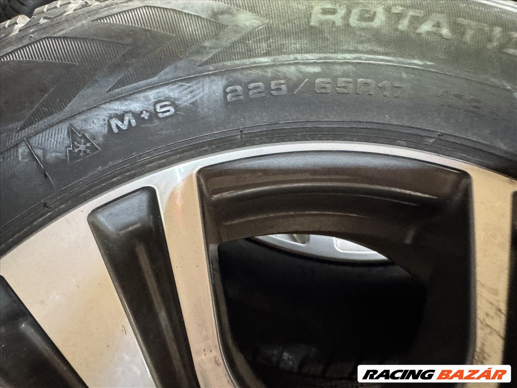 Toyota Rav 4 gyári Executive 7X17-es 5X114,3-as ET45 könnyűfém felni garnitura eladó 6. kép