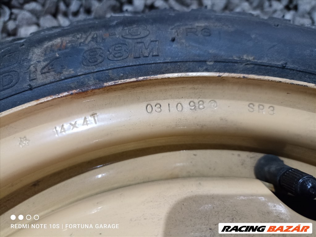 4x100 14" Honda használt mankókerék (35) 2. kép