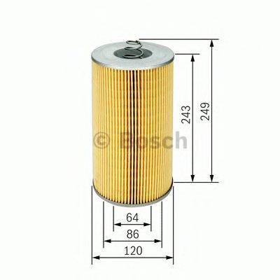 BOSCH 1 457 429 740 - olajszűrő FENDT MAN MERCEDES-BENZ NEOPLAN SETRA