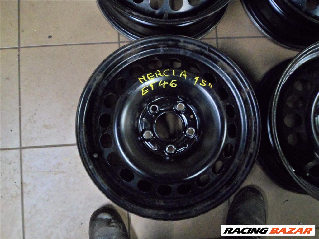 Mercedes - A 5x112 lyukosztású 6,5JJ 15" használt lemezfelni dísztárcsával ALKALMI VÉTEL! 1. kép