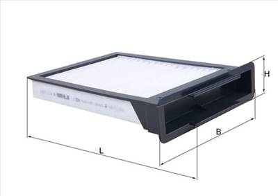 MAHLE LA 304 - pollenszűrő CITROËN PEUGEOT TOYOTA