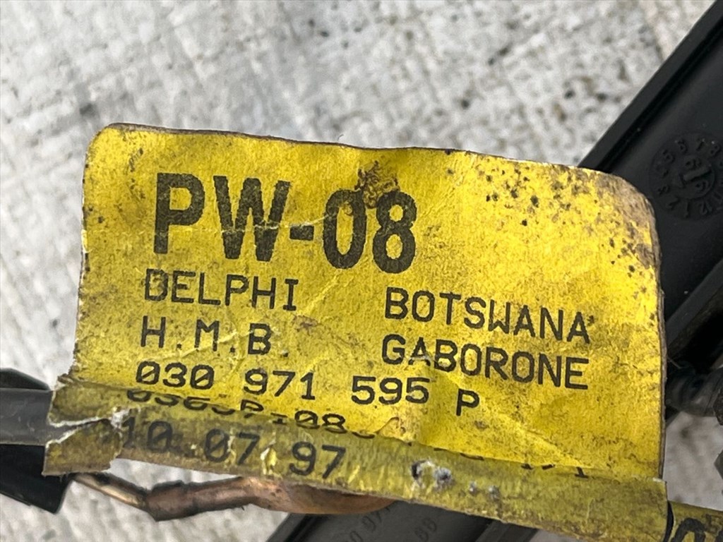 VW POLO (6N1) 50 1.0 Injektor Kábelköteg #3571# 030971824 7. kép